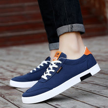 Load image into Gallery viewer, Men shoes 2018 new fashion casual students white board shoes men trend of breathable  canvas shoes sneakers zapatos hombre