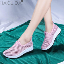 Load image into Gallery viewer, 2018 New Women Shoes Breathable Lady Flats Shoes Women Casual Sneakers Knit Female Casual Shoes Platform Loafers 36-41
