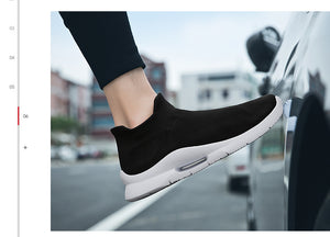 2018 Spring New Men's Casual Shoes Superstar Mesh Breathable Male Sneakers Unisex Sock Shoes for Adult Chaussures Homme  36-44