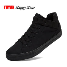 Load image into Gallery viewer, Sneakers Mens Canvas Shoes Fashion Cool Street Sneakers Breathable Men&#39;s Casual Shoes Male Brand Classic Black White Shoes KA241