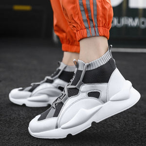 Mens Autumn & Winter Sneakers High Top Brand Shoes Casual Shoes Men Casual Men Shoe Fashion Products Mens Shoes Casual Zapatos