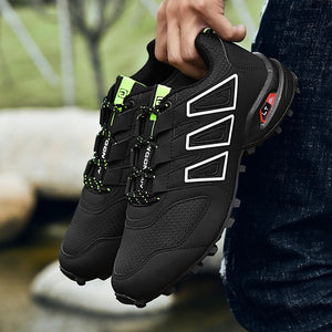 Men's Outdoor Casual Shoes Trend  Fashion Shoes Brand High Quality And Comfortable Flats Shoes Non-Slip Lace-up Walking Shoes