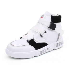 HEE GRAND Men Sneakers Wild White Shoes Spring 2019 New Fashion Hip Pop Creepers Male Leisure Daily Footwear Personality XMB671